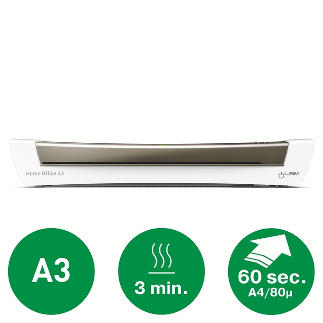 Lamineermachine Leitz iLAM Home Office A3 grijs — Photo 2 sur 2
