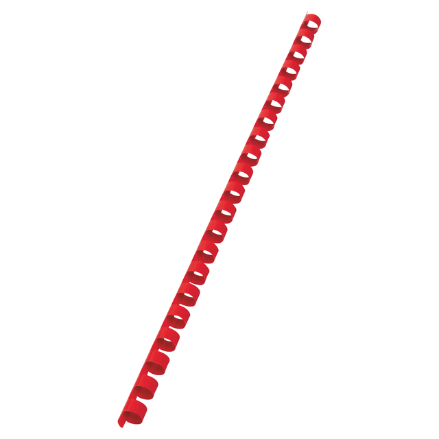 Bindrug GBC 10mm 21rings A4 rood 100 stuks — Foto 2 von 2