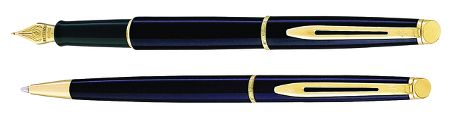 Balpen Waterman Hémisphère black lacquer GT medium — Foto 2 von 2