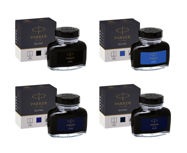 Vulpeninkt Parker Quink permanent 57ml blauw/zwart — Foto 2 von 2