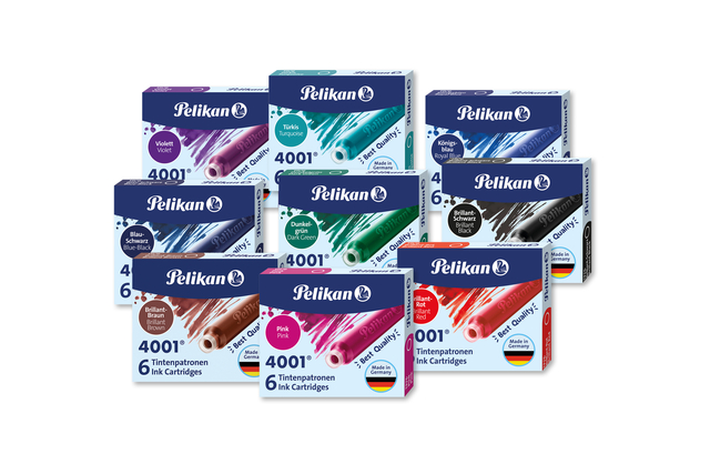 Inktpatroon Pelikan 4001 koningsblauw 20 stuks — Foto 2 van 2