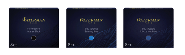 Inktpatroon Waterman nr 23 lang blauw pak à 8 stuks — Foto 2 von 2