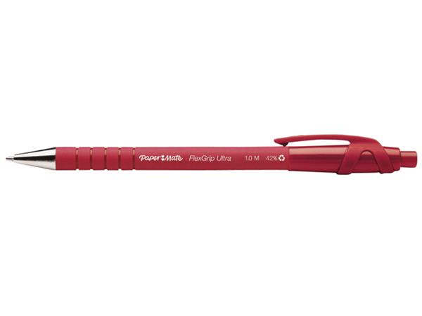 Balpen Paper Mate Flexgrip Ultra medium rood