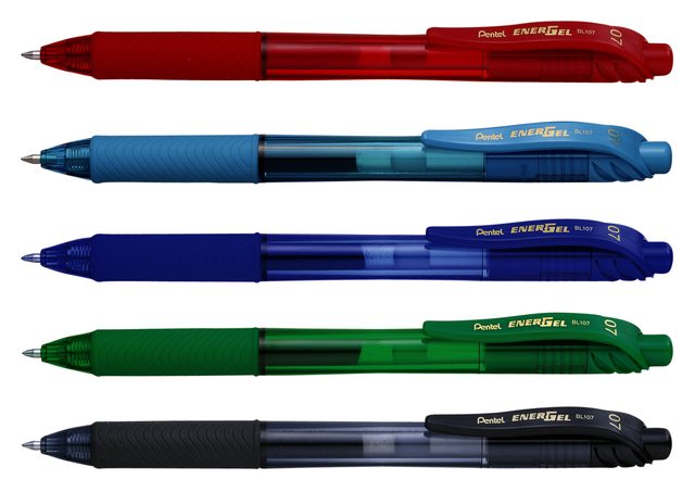 Gelschrijver Pentel BL107 Energel-X medium groen — Foto 2 von 2