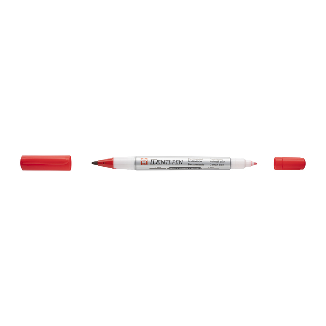 Viltstift Sakura IDenti-pen multifunctioneel rood — Foto 2 von 2