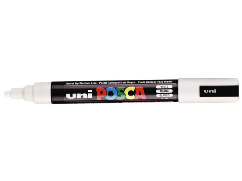 Paintmarker Uni POSCA PC5M medium wit
