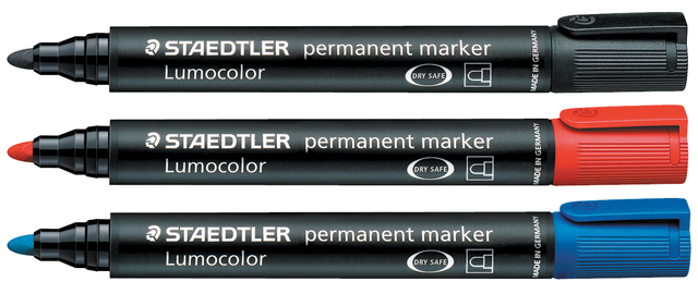Viltstift Staedtler 352 rond zwart 2mm — Foto 2 von 2