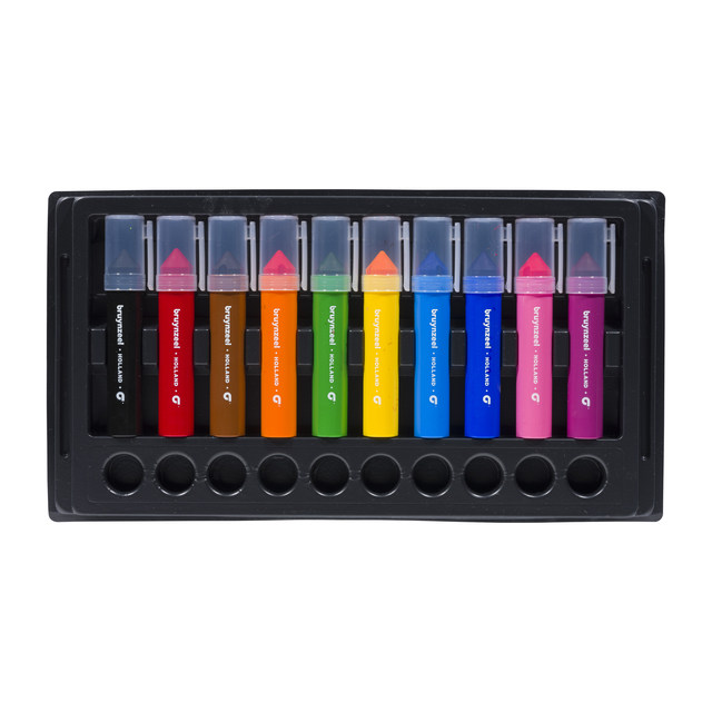 Viltstift Bruynzeel Kids Mega Point assorti 10 stuks — Foto 2 von 2