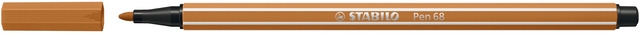 Viltstift STABILO Pen 68/89 medium donker oker