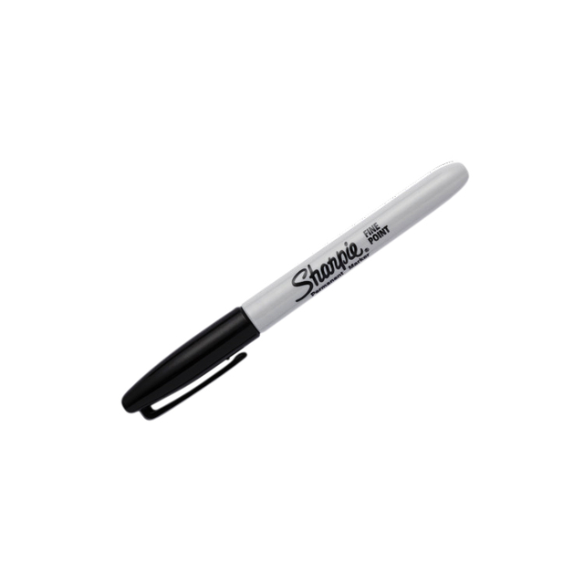 Viltstift Sharpie rond fijn zwart blister à 2 stuks — Foto 2 von 2
