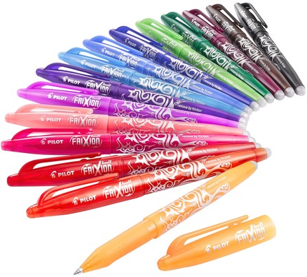 Rollerpen PILOT friXion medium zwart-3