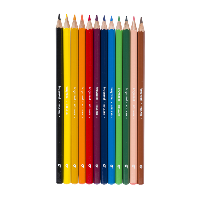 Kleurpotloden Bruynzeel Kids assorti 12 stuks — Photo 2 sur 2