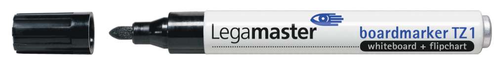 Whiteboardmarker Legamaster TZ 1 rond 1.5-3mm zwart