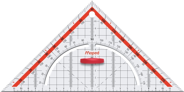 Geodriehoek Maped Technic 26cm — Foto 2 von 2