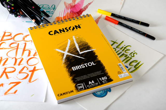 Tekenblok Canson XL Bristol A4 50 vel 180gr — Foto 2 von 2