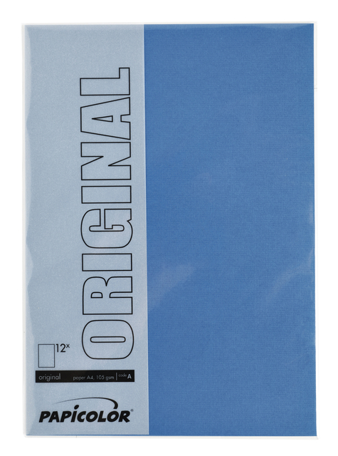 Kopieerpapier Papicolor A4 200gr 6 vel royal blue — Foto 2 von 2