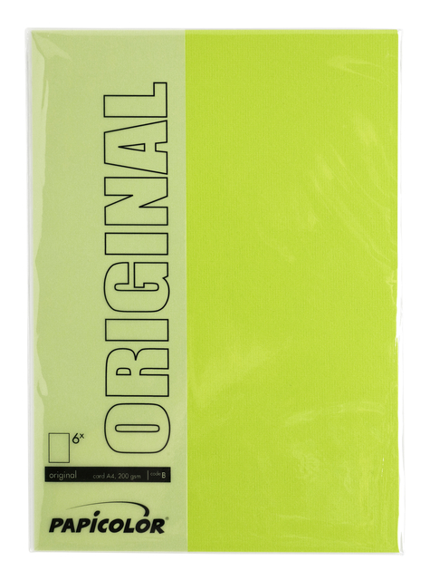 Kopieerpapier Papicolor A4 100gr 12 vel appelgroen — Foto 2 von 2