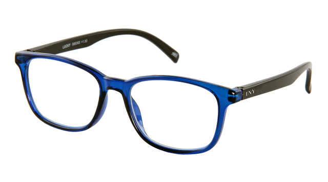 Leesbril I Need You +1.00 dpt Lucky blauw-zwart — Photo 2 sur 2