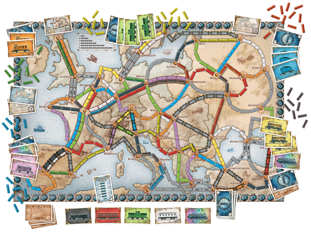 Bordspel Ticket to Ride Europa — Foto 2 van 2