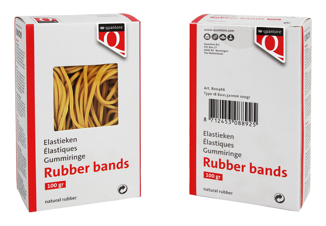 Elastiek Quantore 18 80x1,5x1mm 100gram — Photo 2 sur 2