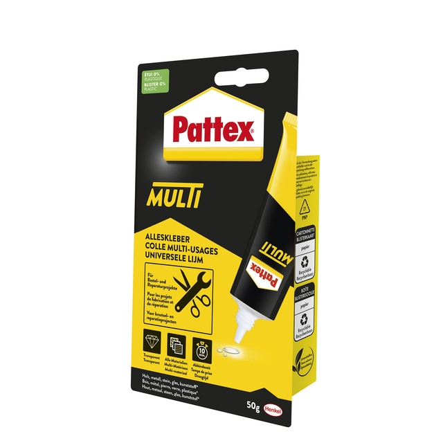 Alleslijm Pattex Multi tube 50gram op blister — Foto 2 von 2