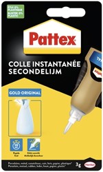 Secondelijm Pattex Gold original tube 3gram op blister