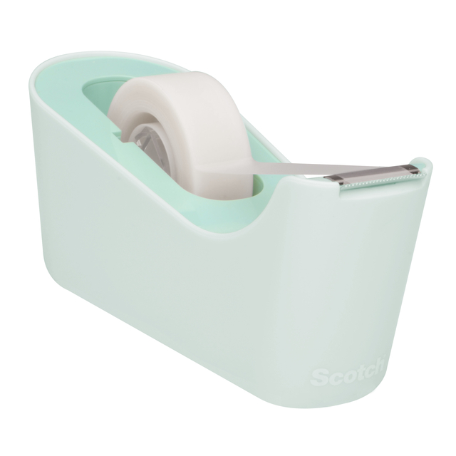 Plakbandhouder Scotch C18 mint + 4 rollen magic tape 19mmx33m — Foto 2 von 2