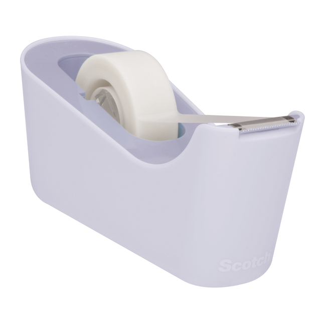 Plakbandhouder Scotch C18 lavendel + 1 rol magic tape 19mmx33m — Photo 2 sur 2
