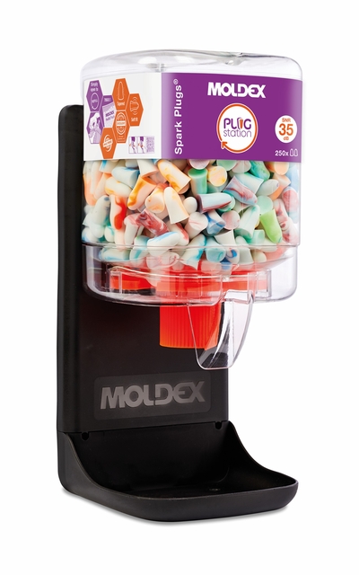 Oordoppen Moldex Spark Plugs soft 6-13mm dispenservulling à 250 paar assorti — Foto 2 von 2