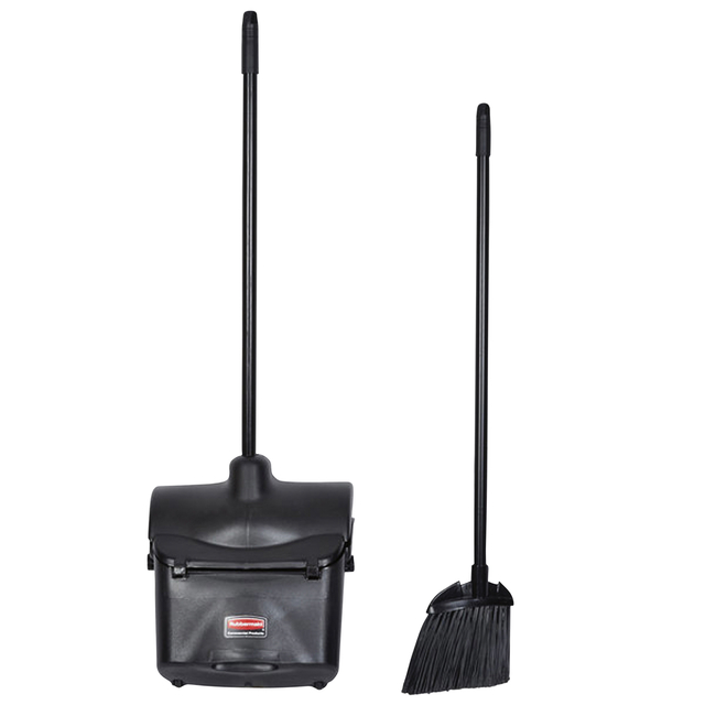 Handveger Rubbermaid Executive Lobby Broom met lange steel zwart — Foto 2 von 2