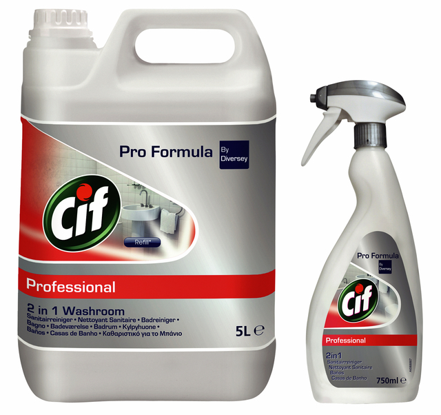 Sanitairreiniger Cif Professional 2-in-1 5 liter — Foto 2 von 2