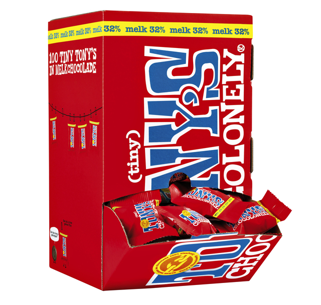Chocolade Tony's Chocolonely tiny melk doos 100 st — Photo 2 sur 2