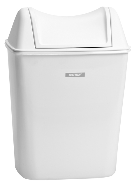 Dameshygiënebak Katrin 8 liter wit 91851 — Foto 2 von 2