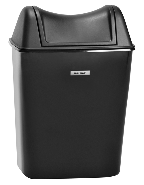 Dameshygiënebak Katrin 8 liter zwart 92223 — Foto 2 van 2