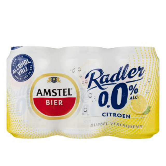 Bier Amstel Radler 0.0% blik 330ml — Foto 2 von 2