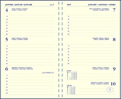 Agendavulling 2025 Ryam Memoplan 7 7dagen/2pagina's