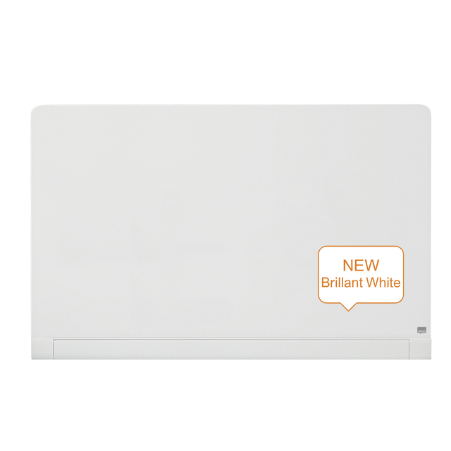 Glasbord Nobo Impression Pro afgeronde hoeken 1260x710mm briljant wit — Foto 2 von 2