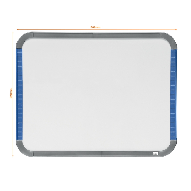 Whiteboard Nobo Slim Line 22x28cm wit — Foto 2 von 2
