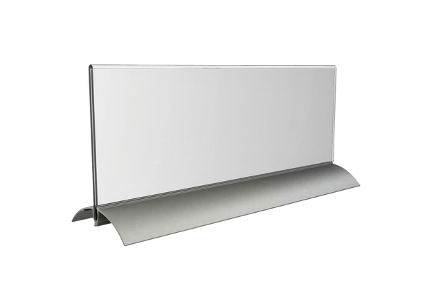 Tafelnaambord Europel 105x297mm acryl aluminium — Foto 2 von 2