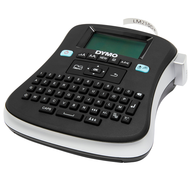 Labelprinter Dymo LabelManager 210D+ draagbaar azerty 12mm zwart — Foto 3 von 3