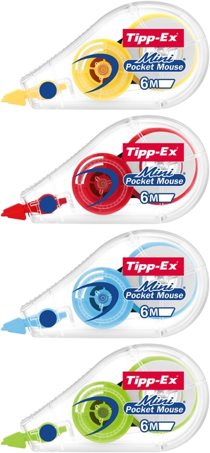 Correctieroller Tipp-ex mini pocket mouse 5mmx6m display à 30 +10 stuks gratis — Foto 2 van 2