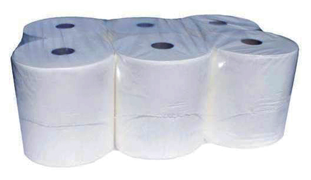 Toiletpapier Cleaninq T2 jumbo klein 2-laags 12x170m wit — Foto 2 von 2