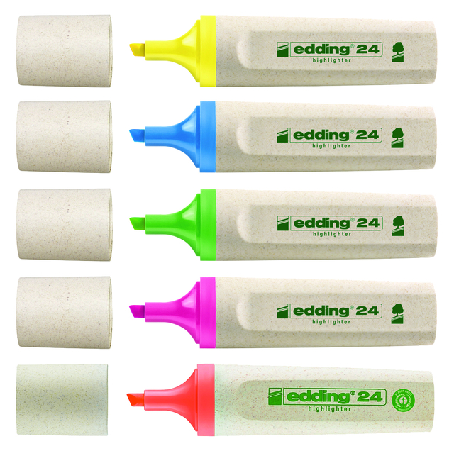 Markeerstift edding 24 EcoLine geel — Foto 2 von 2