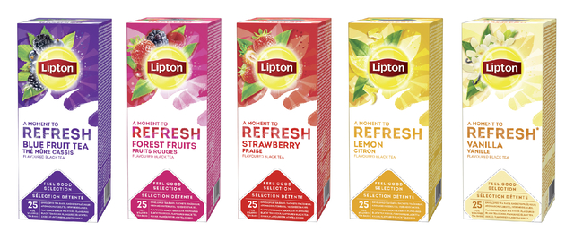 Thee Lipton Refresh lemon 25x1.5gr — Foto 2 von 2