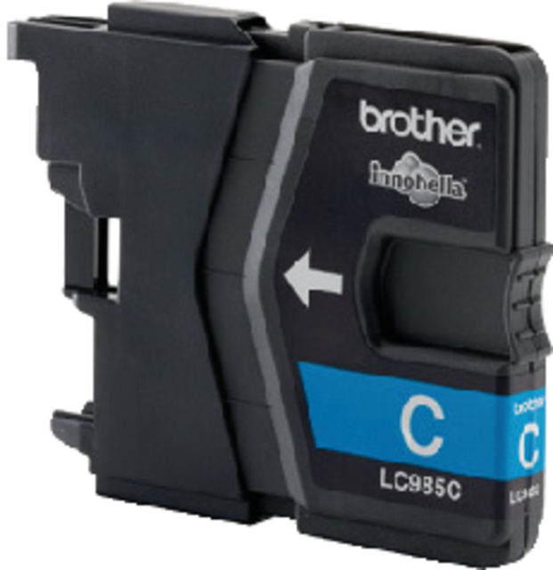 Inktcartridge Brother LC-985C blauw — Foto 2 von 2