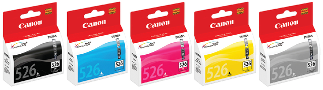 Inktcartridge Canon CLI-526 geel — Foto 2 von 2
