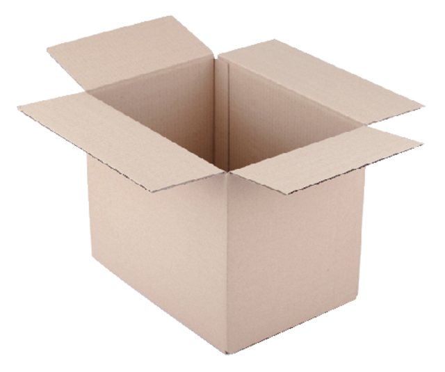 Amerikaanse vouwdoos CleverPack 486x386x386mm BC-golf bruin 5 stuks — Foto 2 von 2