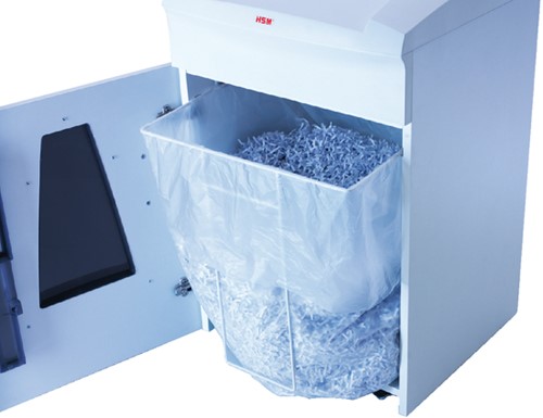 Papiervernietigerzak HSM 110x80cm 34 liter 10 stuks-2