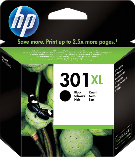 Inktcartridge HP CH563EE 301XL zwart — Foto 2 von 3
