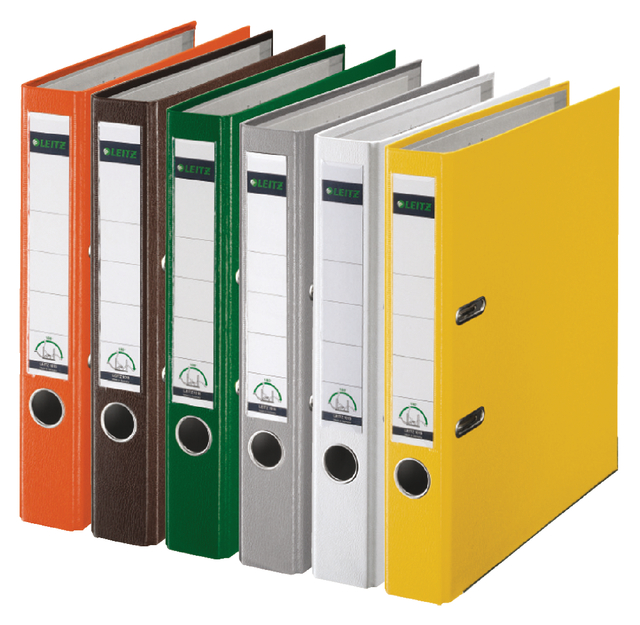 Ordner Leitz 1015 180° 52mm PP A4 grijs — Foto 2 von 2